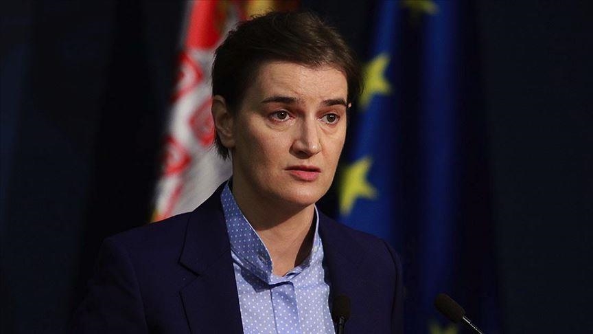 Sırbistan Başbakanı Brnabic: AB'nin Sırbistan'ı muaf tutmaması bir nevi yaptırım