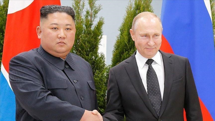 North Korean leader hails Russian president for defeating US threats