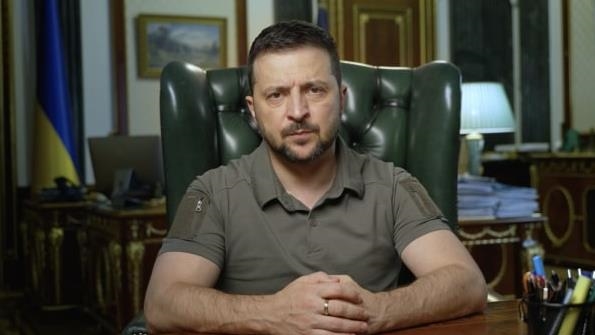 Зеленский обвинил Россию в преднамеренных обстрелах Запорожья
