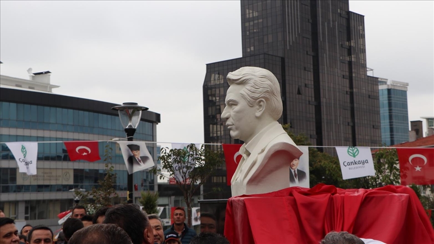 Kyrgyz Embassy in Ankara inaugurates park named after author Chinghiz Aitmatov