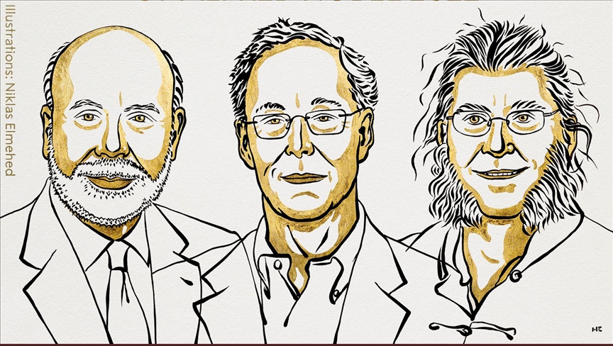 El Premio Nobel de Economía es otorgado a tres científicos por su investigación sobre bancos y crisis financieras