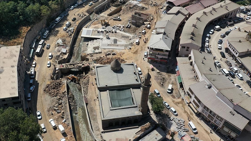 Bitlis'in tarihi silüeti 'Dereüstü Islah Projesi' ile ortaya çıkarılıyor