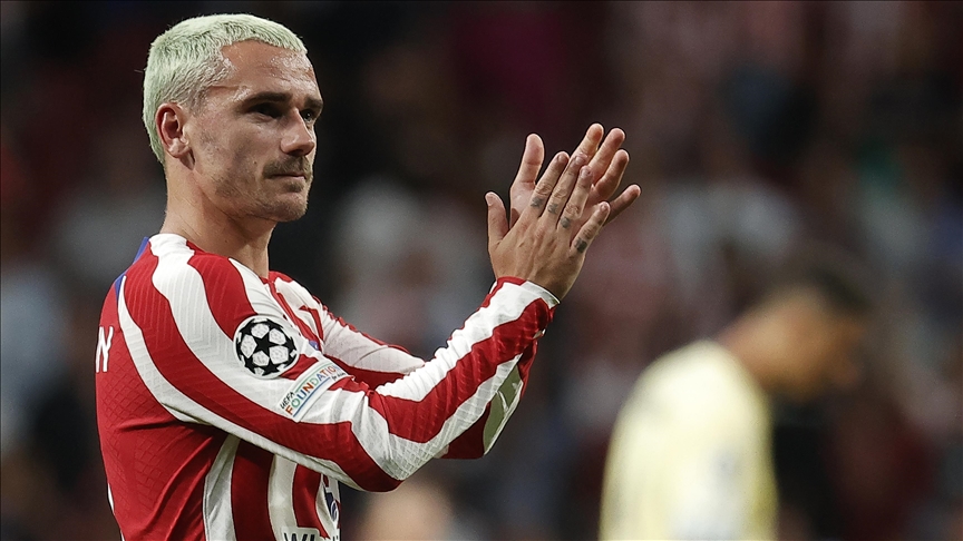 French striker Griezmann extends contract with Atletico Madrid for 3 more seasons