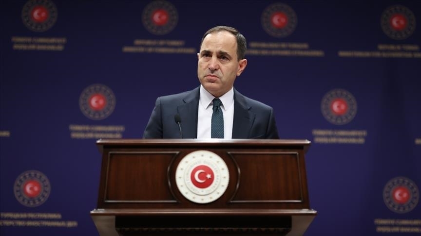 Sözcü Bilgiç'ten, Türkiye bandıralı gemiyi aramaya çalışan İrini Operasyonu'na yanıt