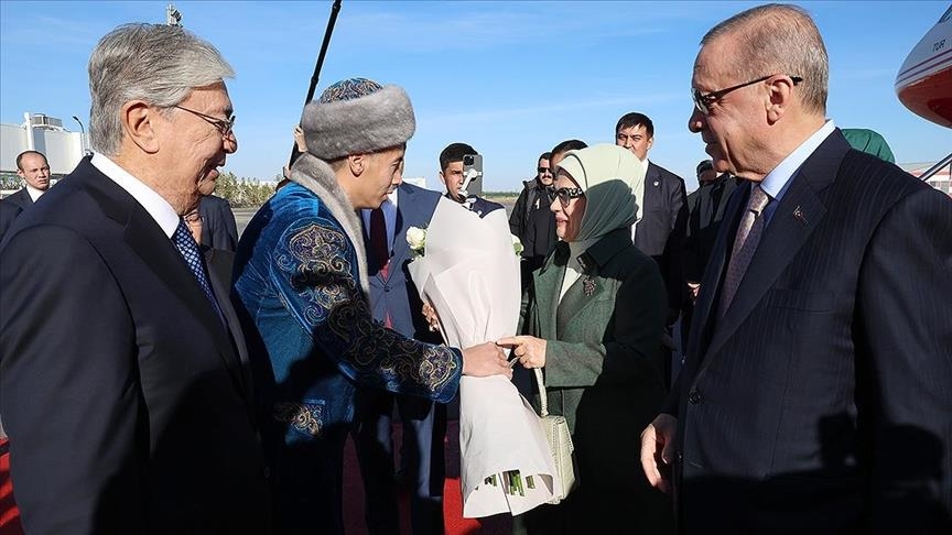 Kazakhstan : le Président Tokaïev accueille son homologue turc, Erdogan, à Astana