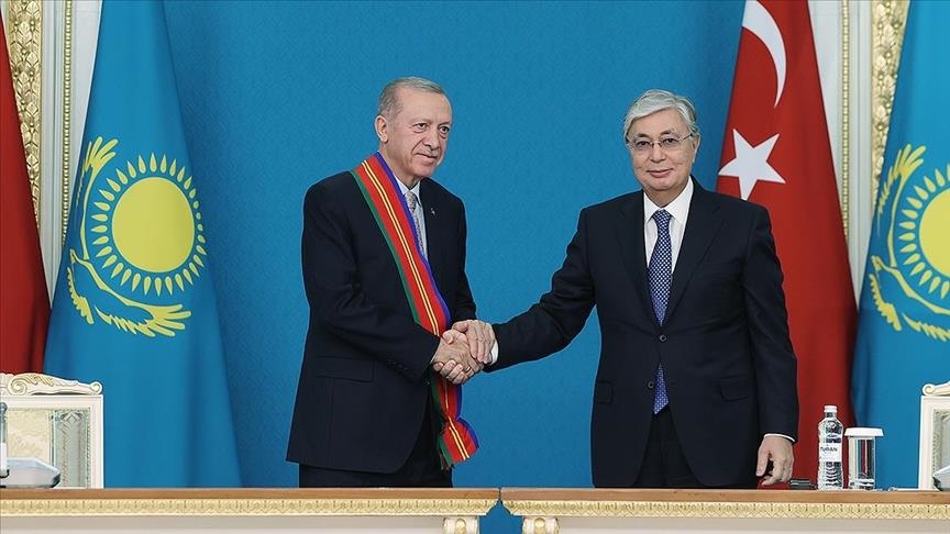 Türkiye continues to support Kazakhstan's territorial integrity: President Erdogan