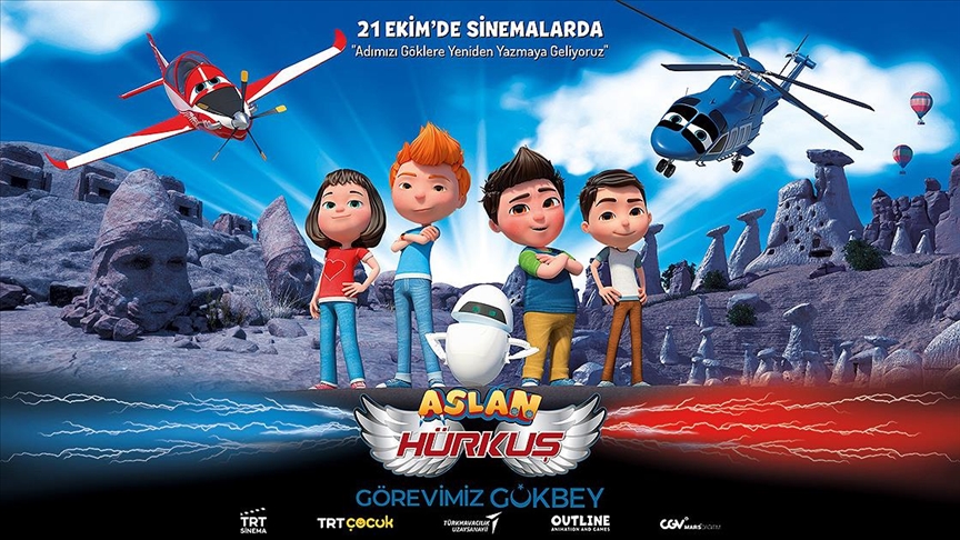 "Aslan Hürkuş: Görevimiz Gökbey" çocuklara havacılığı sevdirecek