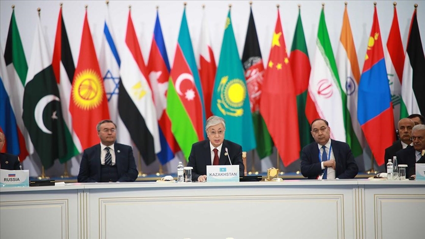 Kazakhstan's president holds talks with leaders, senior officials at ...