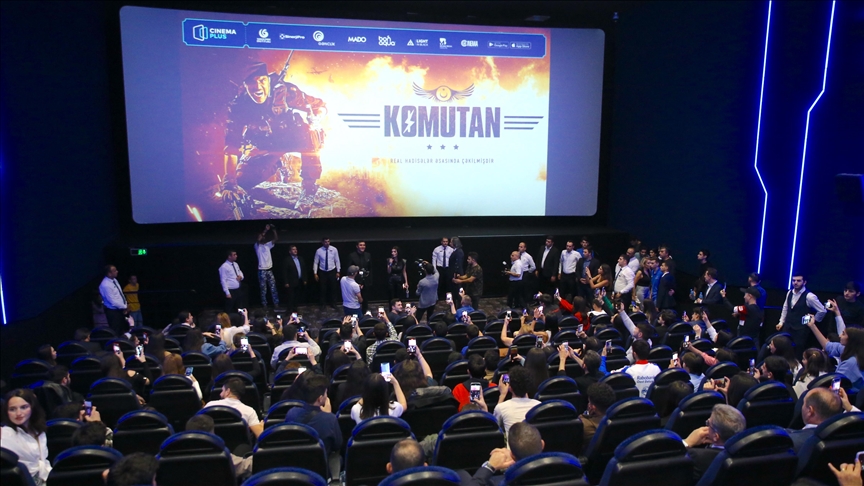 В Баку состоялась премьера фильма «Командир»