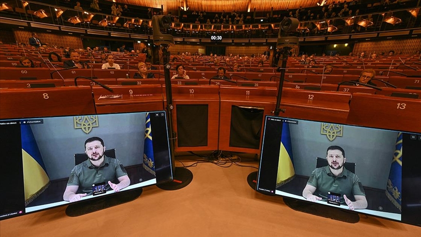 Zelenskiy, AKPM'de esir değişimindeki arabulucu rolü için Türkiye'ye teşekkür etti