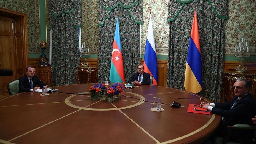 Russian, Azerbaijani, Armenian foreign ministers meet for trilateral talks in Kazakhstan