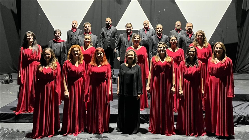 Ankara Çoksesli Korosu, Kuzey Makedonya'daki yarışmada en iyi koro seçildi