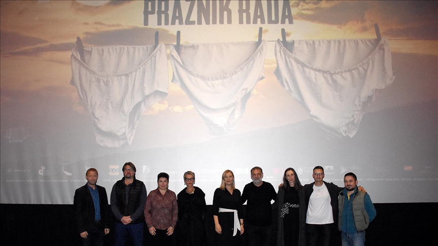"Praznik rada" Pjera Žalice s ekipom filma prikazan u Zenici