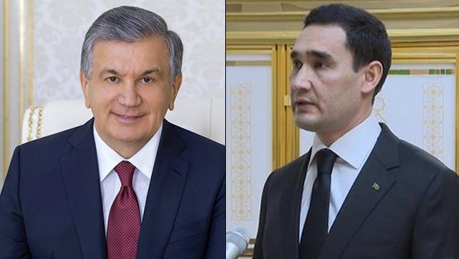 Uzbek, Turkmen presidents discuss bilateral, regional issues in Ashgabat