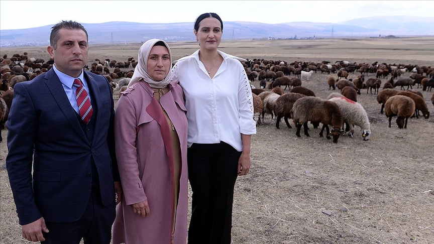 "Bir 'Sürü' Nedenim Var" projesiyle hayvanlarını ve gelirlerini artırdılar