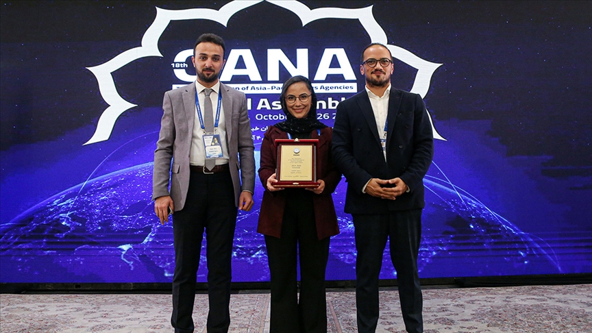 Asya-Pasifik Haber Ajansları Birliğinden AA'ya Çevre Editörlüğü dolayısıyla ödül