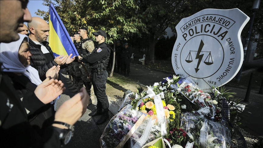 Sarajevo: Obilježena četvrta godišnjica od ubistva policajaca Adisa Šehovića i Davora Vujinovića
