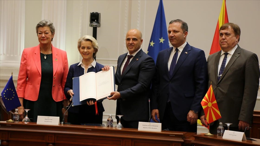 Северна Македонија го потпиша Договорот за Фронтекс