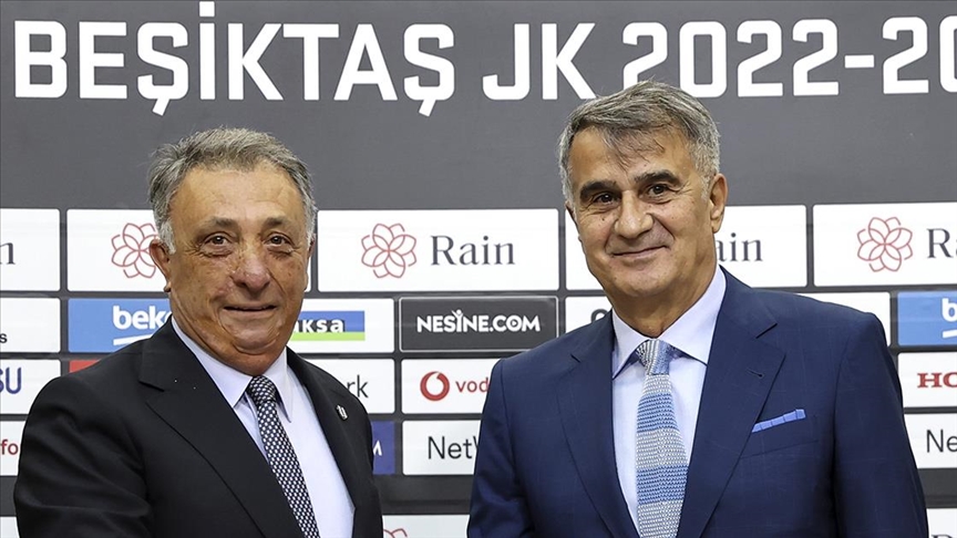 Beşiktaş'ta teknik direktör Şenol Güneş dönemi başladı
