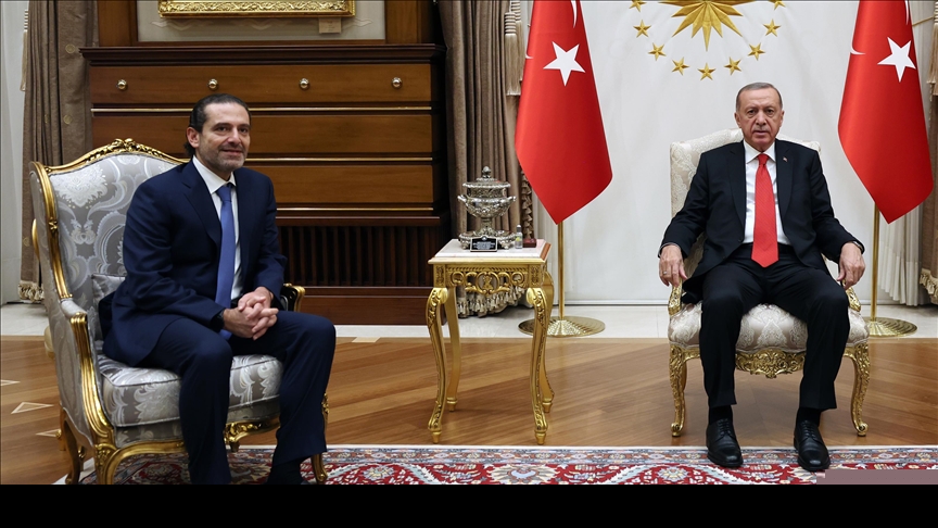 Cumhurbaşkanı Erdoğan, eski Lübnan Başbakanı Hariri'yi kabul etti
