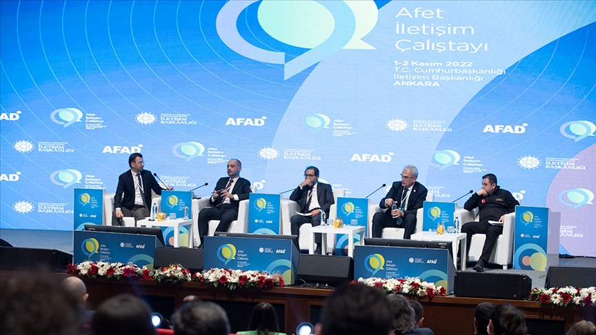 Cumhurbaşkanlığı İletişim Başkanlığında "Afet İletişim Çalıştayı" düzenlendi