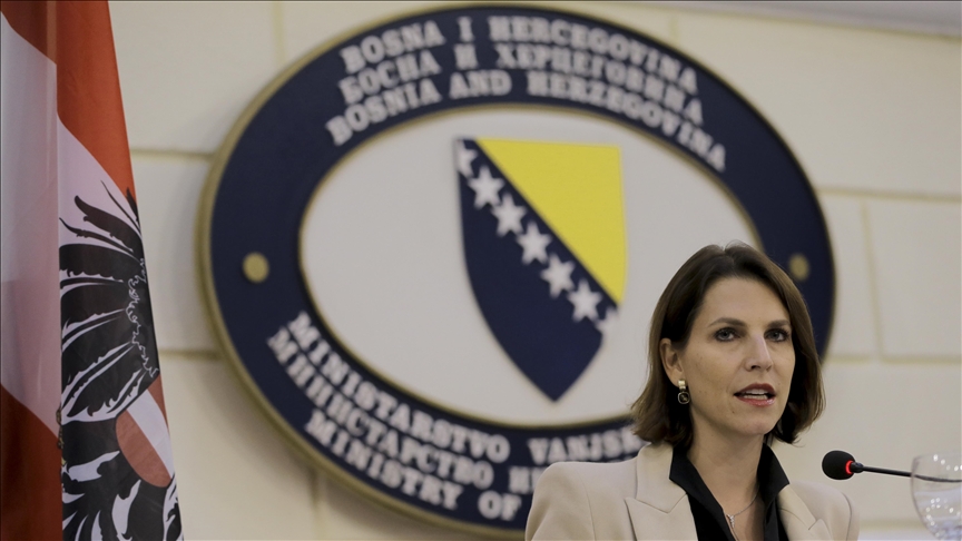 Austrijska ministrica Edtstadler u Sarajevu: Cilj je puno članstvo u EU za cijeli region, uključujući i BiH