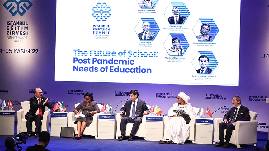 Anadolu Ajansının 'Global İletişim Ortağı' olduğu 2. İstanbul Eğitim Zirvesi'nin ilk günü sona erdi