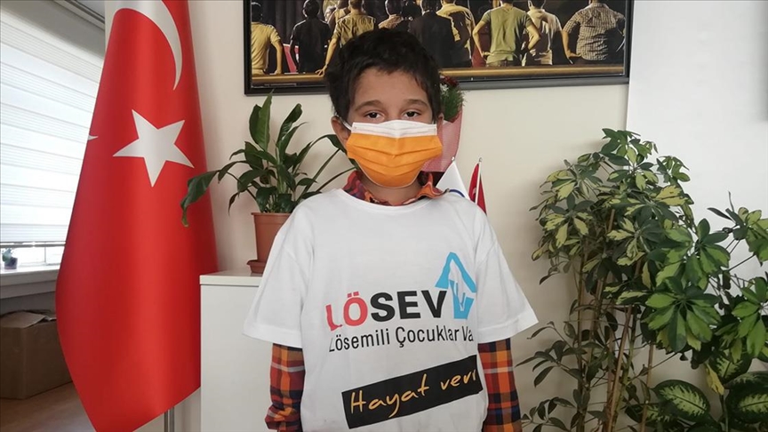 Nakille lösemiyi yenen küçük Yusuf'un hayali, yarım bıraktığı okuluna dönmek