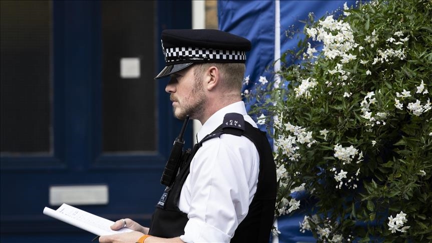 UK police: Migrant center firebombing motivated by terrorist ideology