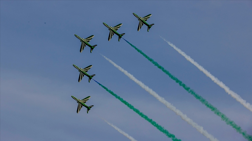 الدوحة.. استعراض جوي بمشاركة السعودية وبريطانيا