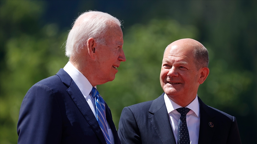 Almanya Başbakanı Scholz, ABD Başkanı Biden ile telefonda görüştü