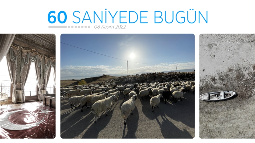 60 saniyede bugün (08 Kasım 2022)