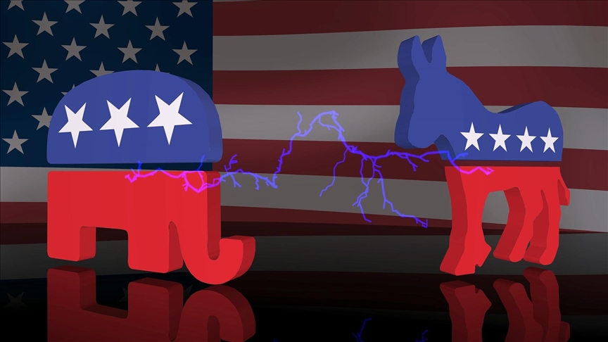 democratic party vs republican party cartoon