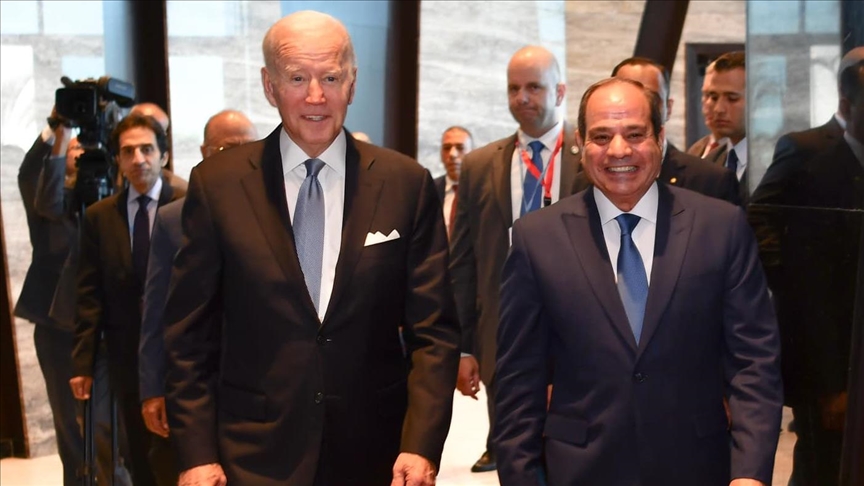 Biden, Egypt's Sisi emphasize importance of US-Egypt partnership