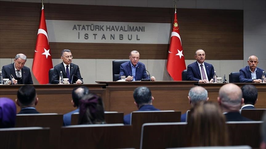 أردوغان: مرتكبو تفجير إسطنبول سيعاقبون ولن يتحكم الارهاب بتركيا 