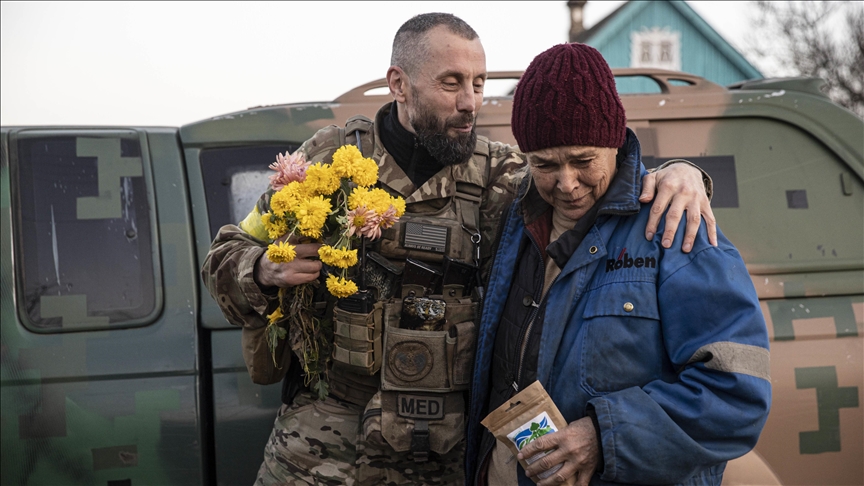 Ukrainian civilians in Kherson express joy for liberation of city from Russian occupation