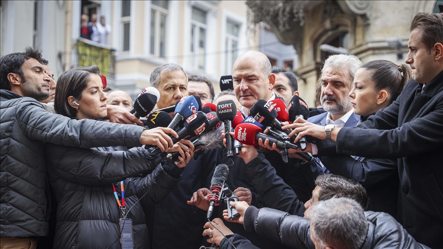 Türkiye does not accept US condolence over Istanbul terrorist attack: Interior Minister Soylu Türkiye does not accept US condolence over Istanbul terrorist attack: Interior Minister Soylu