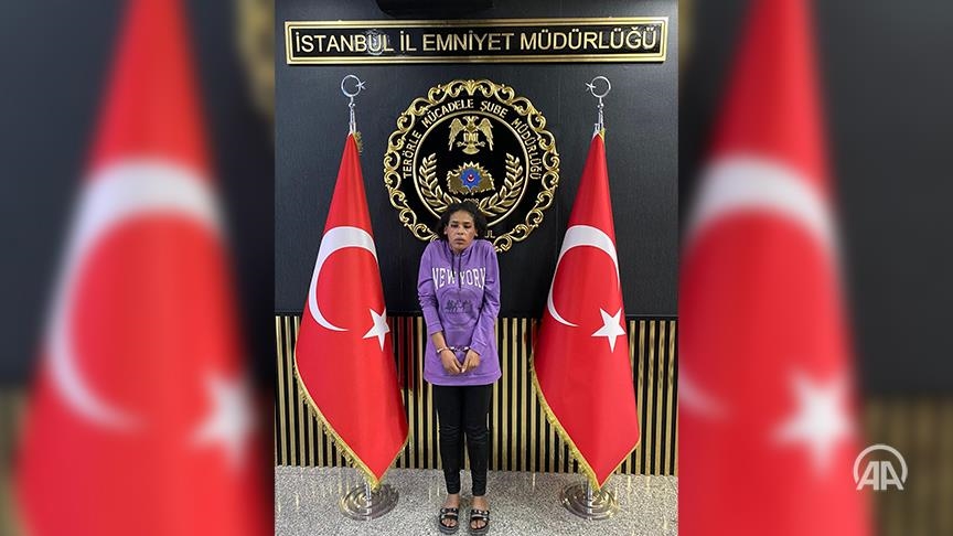 La suspecte de l'attentat à la bombe de dimanche sur l'Avenue Istiklal a été chargée, par le groupe terroriste PKK/YPG