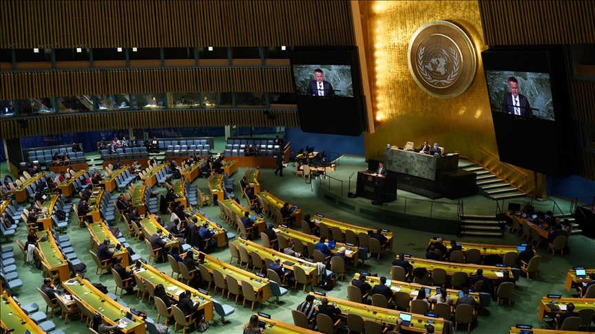 UN General Assembly calls for Russia to pay war reparations to Ukraine