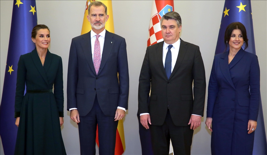 Hrvatska: Španjolski kralj Filip VI. stigao u prvi službeni posjet Hrvatskoj