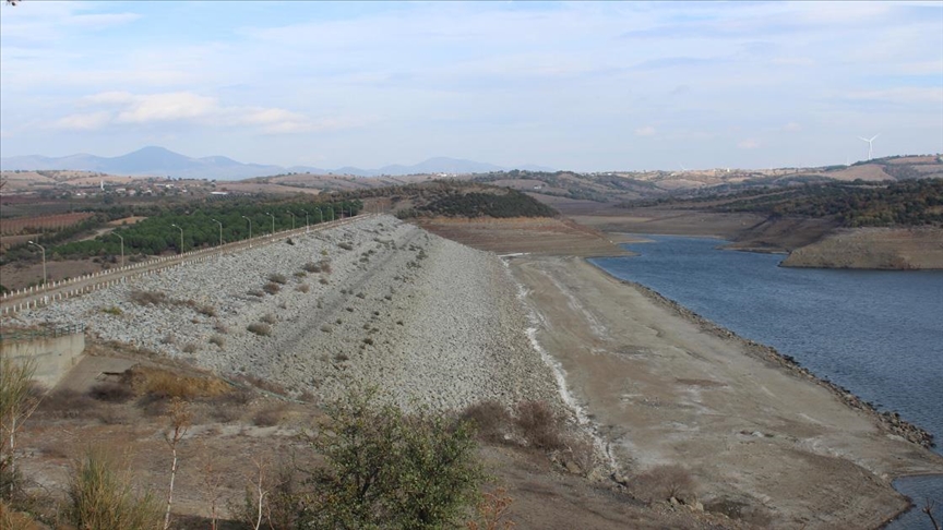 Çanakkale'deki bazı barajlarda su seviyesi yüzde 50'nin altına düştü