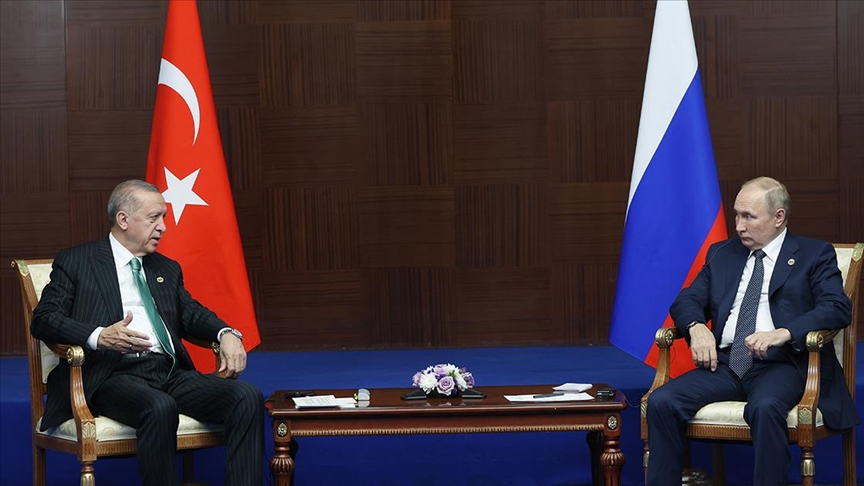 Cumhurbaşkanı Erdoğan, Rusya Devlet Başkanı Putin ile telefonda görüştü