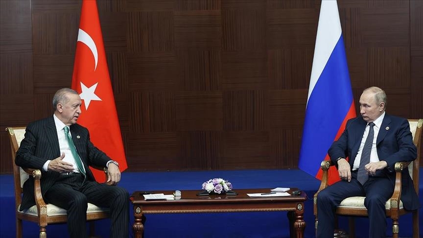 Turkish president appreciates Putin's 'constructive stance' on Black Sea grain deal