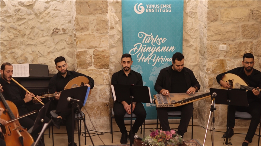 Kudüs'te "Yunus Emre Ruhu" konseri müzikseverlerle buluştu