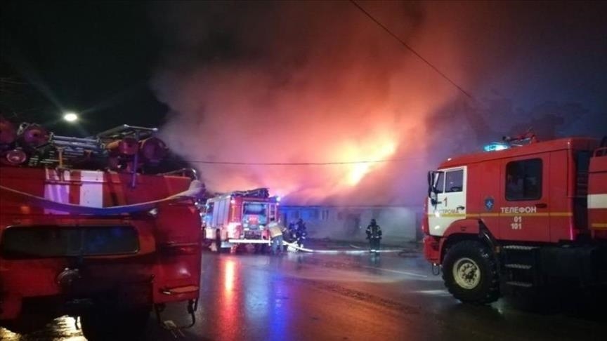 В Ленинградской области России ликвидирован пожар на газопроводе