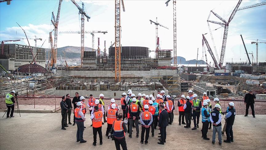 TBMM Sanayi, Ticaret ve Enerji Komisyonu heyetinden, Akkuyu NGS'de inceleme