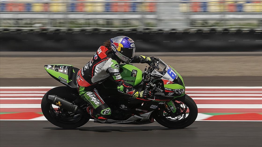 Milli motosikletçi Can Öncü, Avustralya'da üçüncü oldu