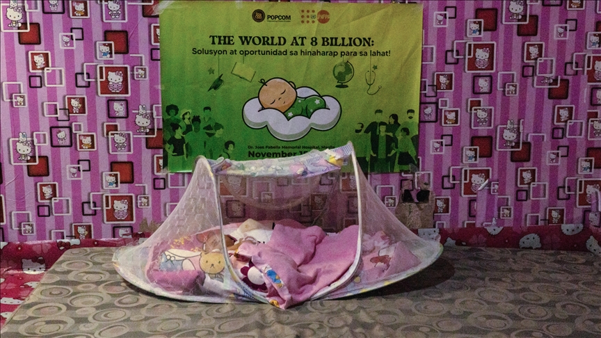 Filipino baby girl becomes world's 8 billionth person