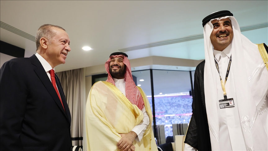 Turkish president in Qatar for 2022 FIFA World Cup