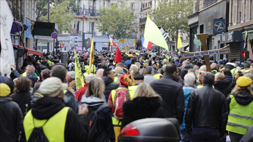 France's yellow vests hit streets to mark 4th year of protests